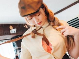 Mozzi(모찌)把睡衣穿出了新高度，私房美图中似乎隐藏了她的日常点滴。