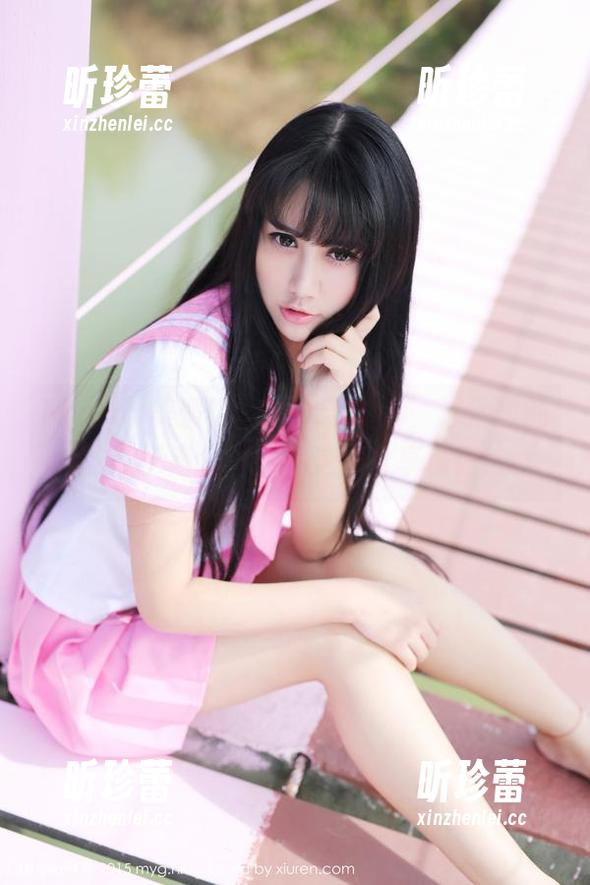 MyGirl美媛馆 - 下水不怕冷，泳池里的软软子高清画面，这波分享值得！