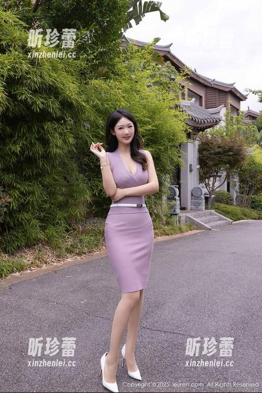 Xiuren秀人网 - 绿色吊裙搭配丝袜，杨晨晨sugar壁纸合集让你每天换新装的翻车现场！