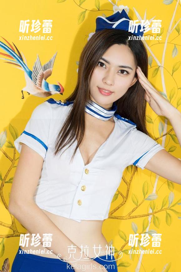 克拉女神 - 佳莹的写真：御姐范儿有点上道啊，确实没少用心。