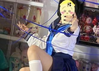 白栎Shirly的写真分享，桐生桔梗B，两种色彩的“撞车”让我惊呆了