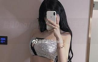 微密圈 – 脸红Dearie的红裙，久久无法从私房写真中走开