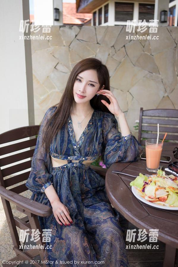 魅妍社 - 黑丝私房美图，妄想一下，如果“大奶昔Kyra”是我的邻居，那生活多饱满